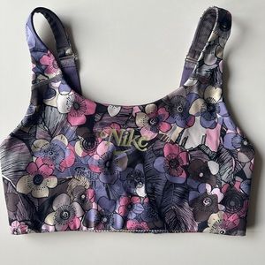 Nike Dri Fir High Impact Floral Sports Bra